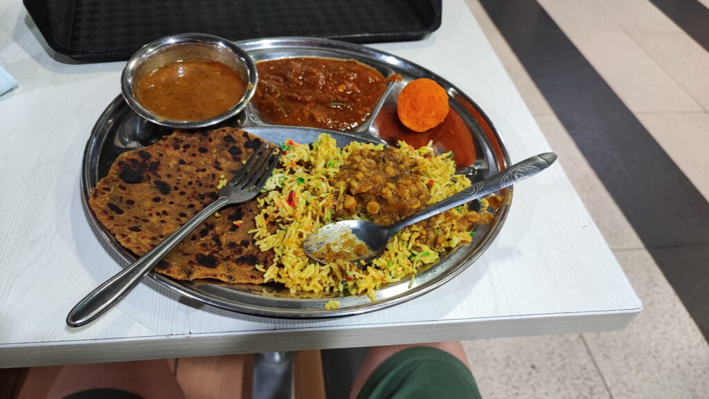 Indian set meal
