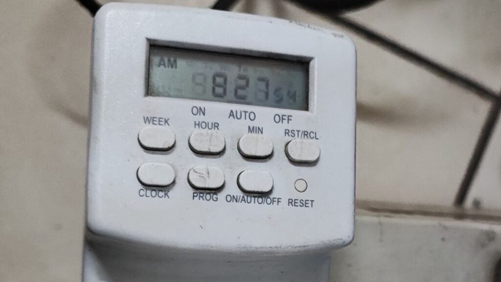 Image of a timed power plug